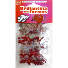 BRILLANTINA SIFAP CON FORMAS LOVE