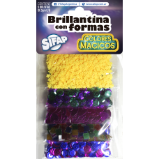 BRILLANTINA SIFAP CON FORMAS COLORES MAGICOS