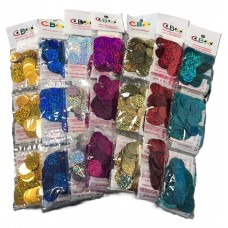 LENTEJUELA CBX LASER Nø20 x 6u