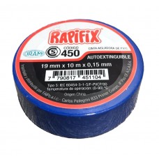 CINTA ADHESIVA AISLADORA 19mmx10mt RAPIFIX