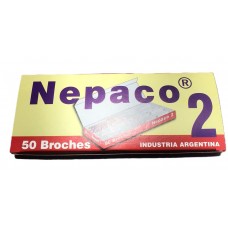 BROCHE NEPACO Nø2 CAJA x 50u