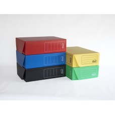 CAJA ARCHIVO PLASTICA LEGAJO 12 x 25u