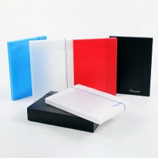 CAJA ESTUCHE CON ELASTICO OFICIO PLANA 5cm