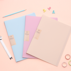 CARPETA CON FOLIO A4 10 FOLIOS FW PASTEL