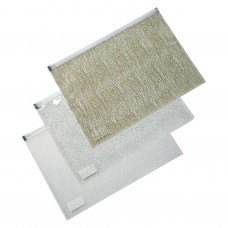 SOBRE PLASTICO CON CIERRE A4 METALIZADO FW 7411