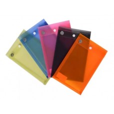 SOBRE PLASTICO CON BOTON A5 VERTICAL FW 382