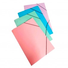CARPETA 3 SOLAPA CON ELASTICO Nø5 AVIOS PASTEL