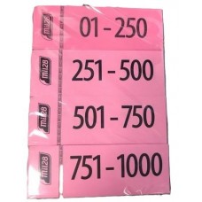 TALONARIO NUMERADOR 1 AL.1000.