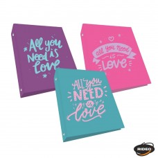 CARPETA ESCOLAR Nø3 PLASTICA RIDEO