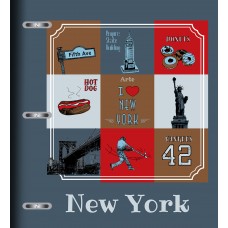 CARPETA A4 3A CON REPUESTO ARTE CITIES