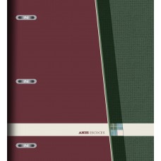 CARPETA A4 3A CON REPUESTO ARTE ESCOCES