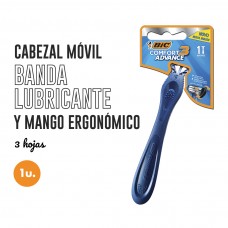 AFEITADORA BIC COMFORT3 NORMAL x u