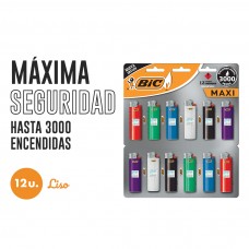 ENCENDEDOR BIC MAXI x 12u