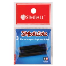 CARTUCHO SIMBALL COLE ROLLER x 3u