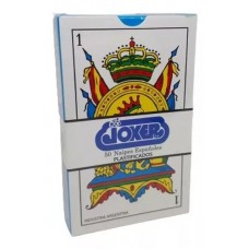 NAIPE JOKER ESPAÑOLAS PLASTIFICADAS 50 naipes x u