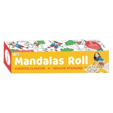 ROLL MANDALAS PARA PINTAR C/STICKERS.