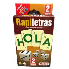 JUEGO RAPILETRAS............u.+8años.