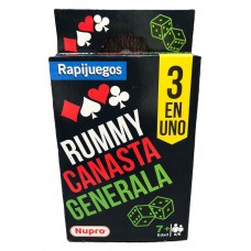 JUEGO RAPIJUEGOS RUMMY+2jue.u.+7años.