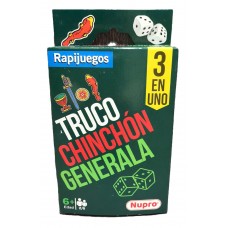 JUEGO RAPIJUEGOS TRUCO+2jue.u.+6años.