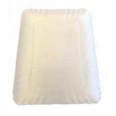 BANDEJA CARTON BLANCA Nø6 24x31 x u