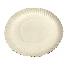 BANDEJA CARTON GRIS REDONDA 27cm Nø14 x u