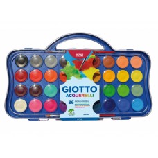 ACUARELA GIOTTO CON PINCEL 36 COLORES