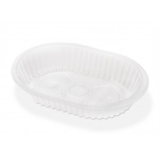 BANDEJA PLASTICA PP 105 OVALADA BANDEX x 400u