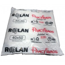 BOLSA CAMISETA AD 40x50cm LIVIANA bulto x 5.420gr