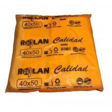 BOLSA CAMISETA AD 40x50cm REFORZADA bulto x 6.000gr