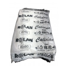 BOLSA CAMISETA AD 60x80cm REFORZADA paquete x 1.100gr