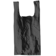 BOLSA CAMISETA BD 40x50cm NEGRA x 100u