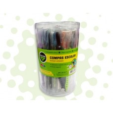 COMPAS PIZZINI ESCOLAR MIO x 18u