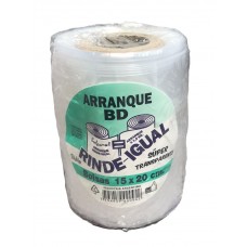 BOLSA ARRANQUE BD 15x20cm 250gr RINDE IGUAL x u