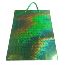 BOLSA PAPEL CON MANIJA HOLOGRAMA 33x45x10cm x u