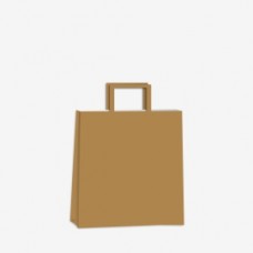 BOLSA PAPEL KRAFT CON MANIJA 30x32x12cm ACUARIO x u