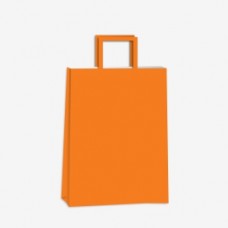 BOLSA PAPEL COLOR CON MANIJA 30x41cm x u