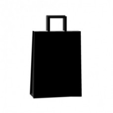 BOLSA PAPEL COLOR CON MANIJA 34x49cm x u