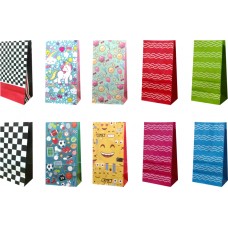 BOLSA PAPEL COTILLON FANTASIA 12x24cm x u