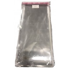 BOLSA POLIPROPILENO CON ADHESIVO 12x24cm (BA-1101) x 100u