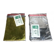 BOLSA POLIPROPILENO CON ADHESIVO METALIZADA 15x20cm x 50u