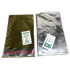 BOLSA POLIPROPILENO CON ADHESIVO METALIZADA 20x30cm x 50u