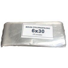 BOLSA POLIPROPILENO  6x30cm bulto x 5000u