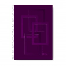 CUADERNO A4 MIS APUNTES STYLE TAPA DURA LISO 150 hj