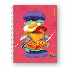 CUADERNO A4 APUNTES LIFE TAPA SEMIRRIGIDA CUADRICULADO 80 hj