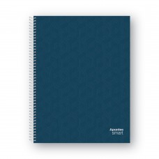 CUADERNO A4 APUNTES SMART TAPA SEMIRRIGIDA LISO 100 hj