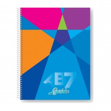 CUADERNO ESCOLAR 21x27 LAPRIDA AB7 RAYADO 60 hj