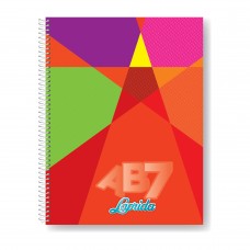 CUADERNO ESCOLAR 21x27 LAPRIDA AB7 CUADRICULADO 60 hj