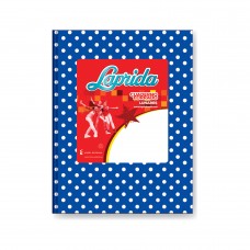 CUADERNO ESCOLAR 16x21 LAPRIDA LUNARES RAYADO 50 hj