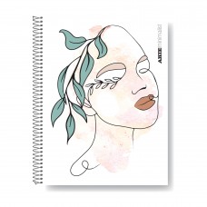 CUADERNO A4 ARTE MINIMALIST TAPA SEMIRRIGIDA LISO 80 hj