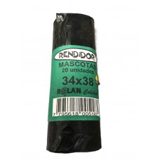 BOLSA RESIDUO BD 34x38cm MASCOTA RENDIDOR x 1000u